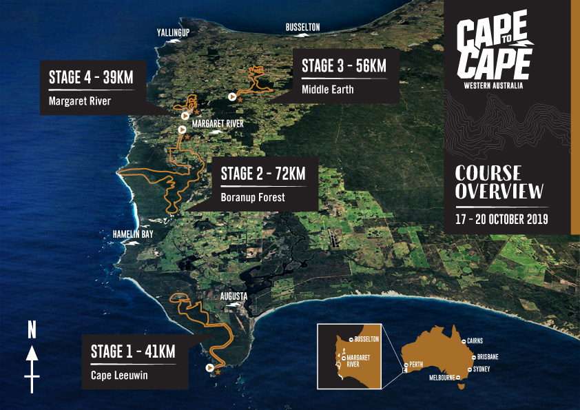 cape to cape mtb map