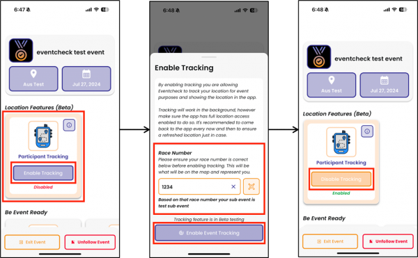 App Tracking Instructions